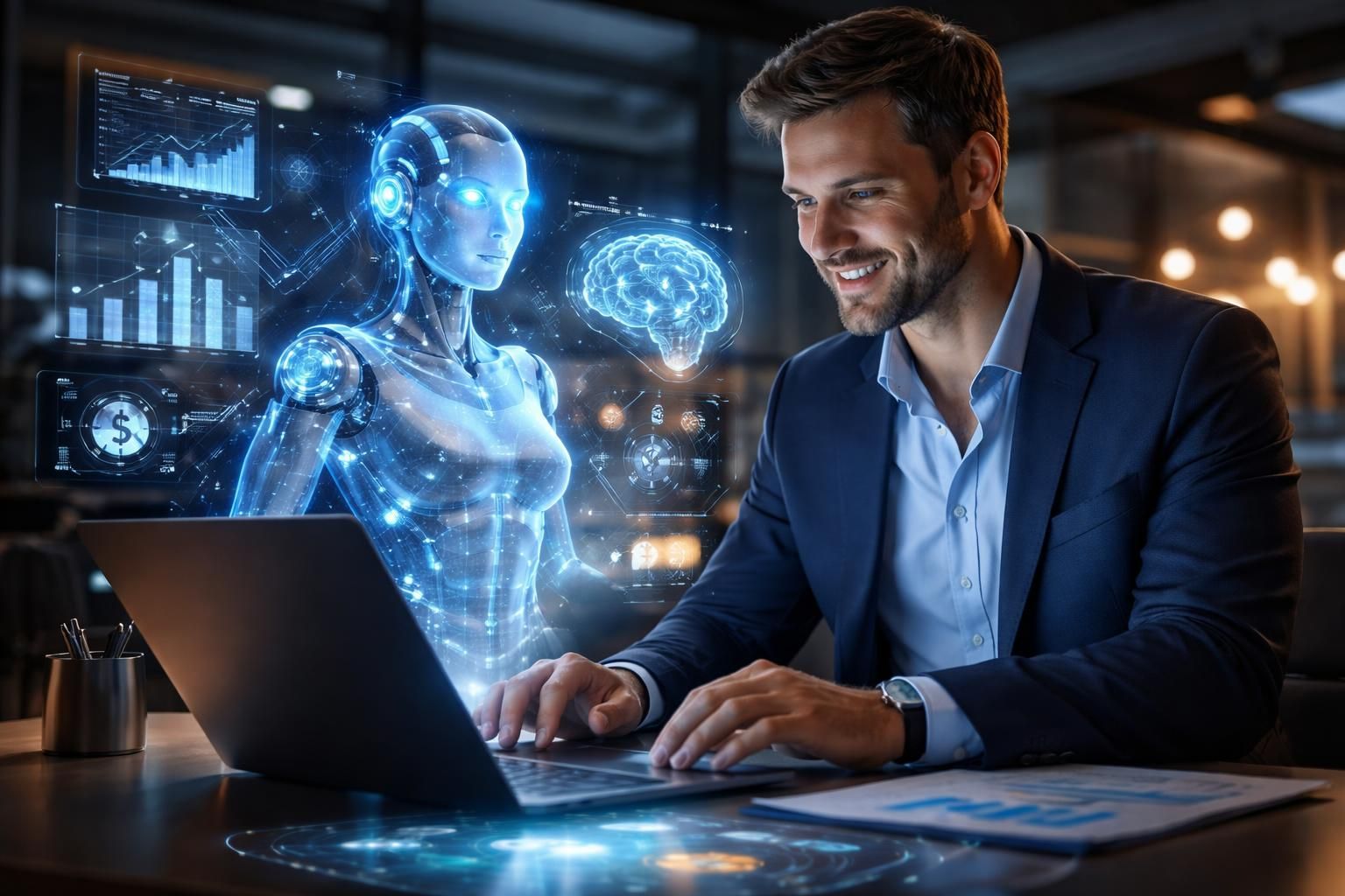 nicolas h., entrepreneur, souligne l'importance de garder l'intelligence artificielle comme un outil au service de l'humain, garantissant éthique et progrès technologique.