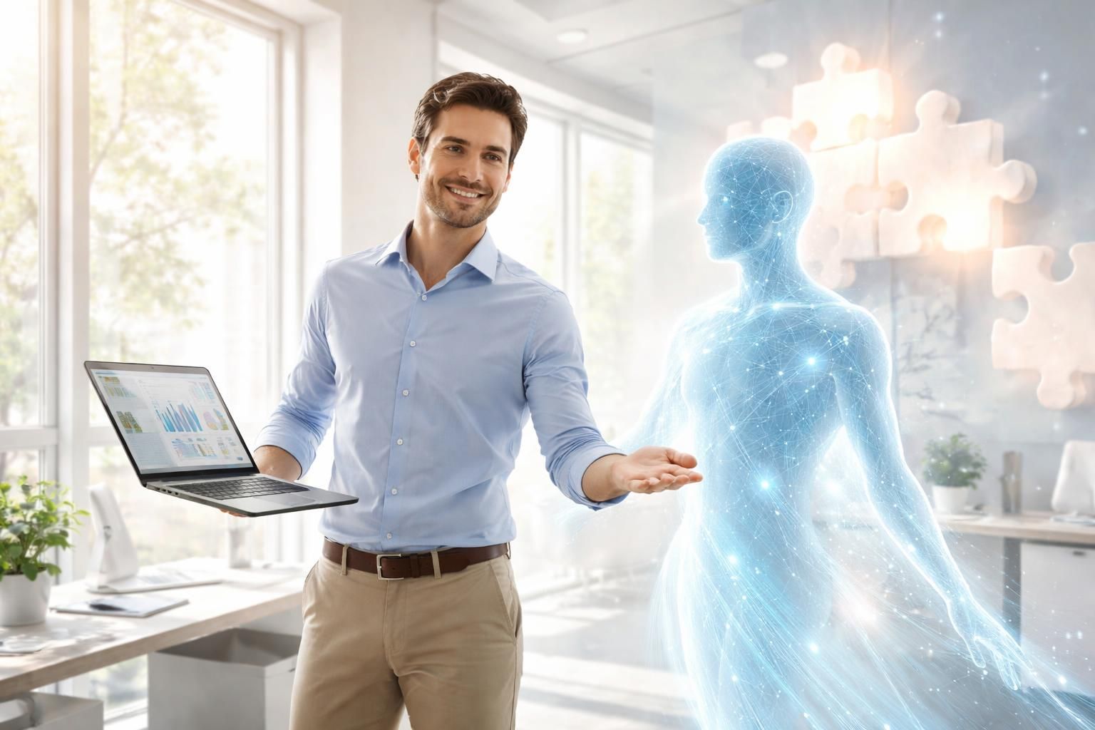 nicolas h., entrepreneur, souligne l'importance de garder l'intelligence artificielle comme un outil au service de l'humain, favorisant innovation et progrès tout en respectant l'éthique.