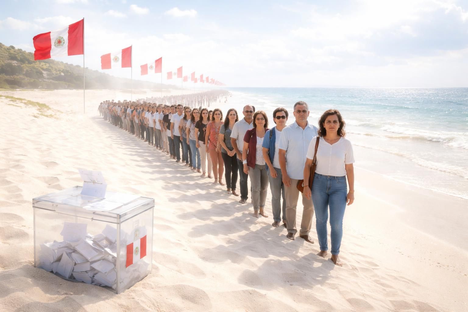 au pérou, des milliers d’électeurs sont invités à revoter lors de la présidentielle, soulignant l'importance de ce scrutin pour l'avenir du pays.