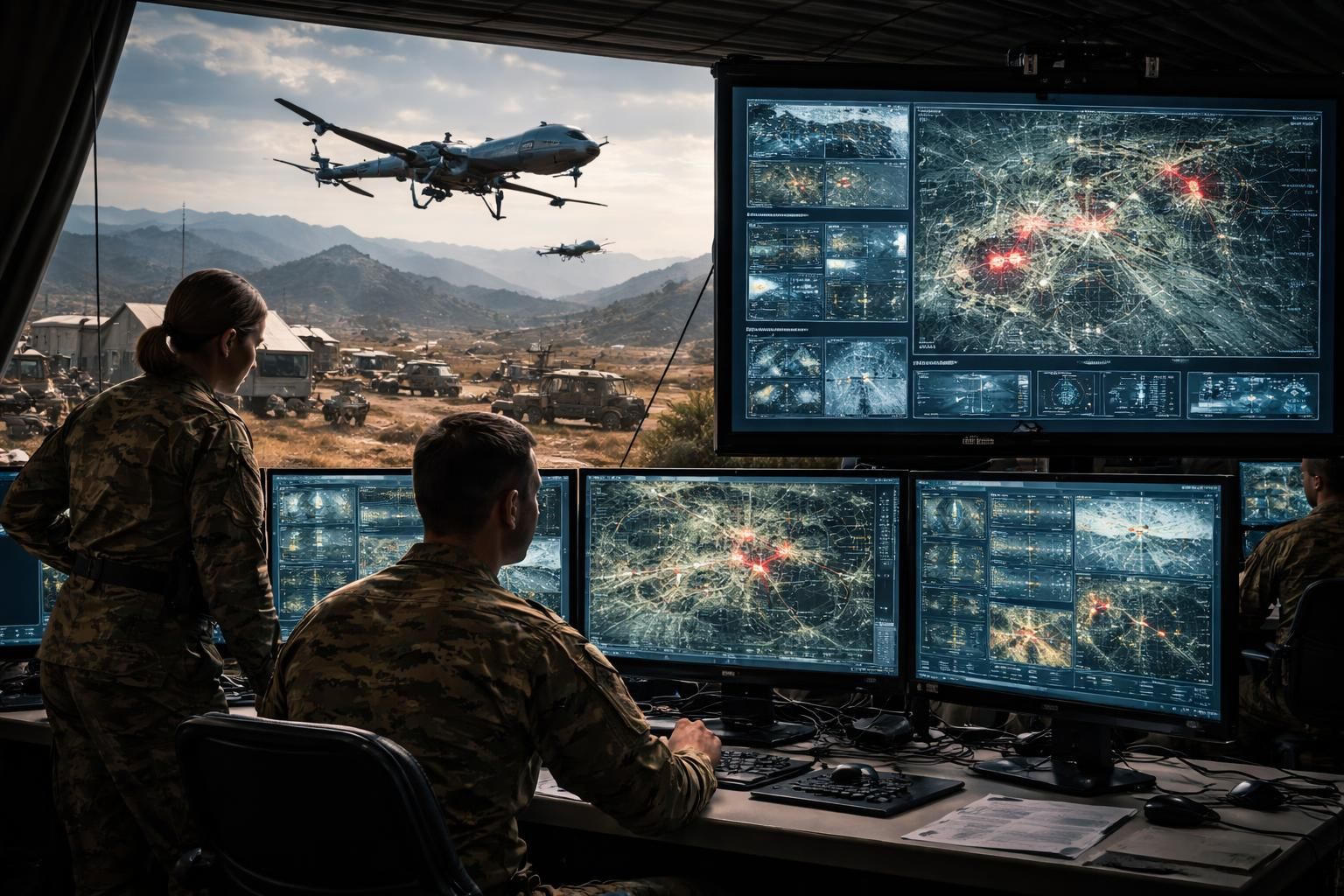 découvrez comment le projet maven du pentagone utilise l'intelligence artificielle pour transformer et améliorer le contrôle aérien, révolutionnant ainsi la surveillance et la sécurité aérienne.