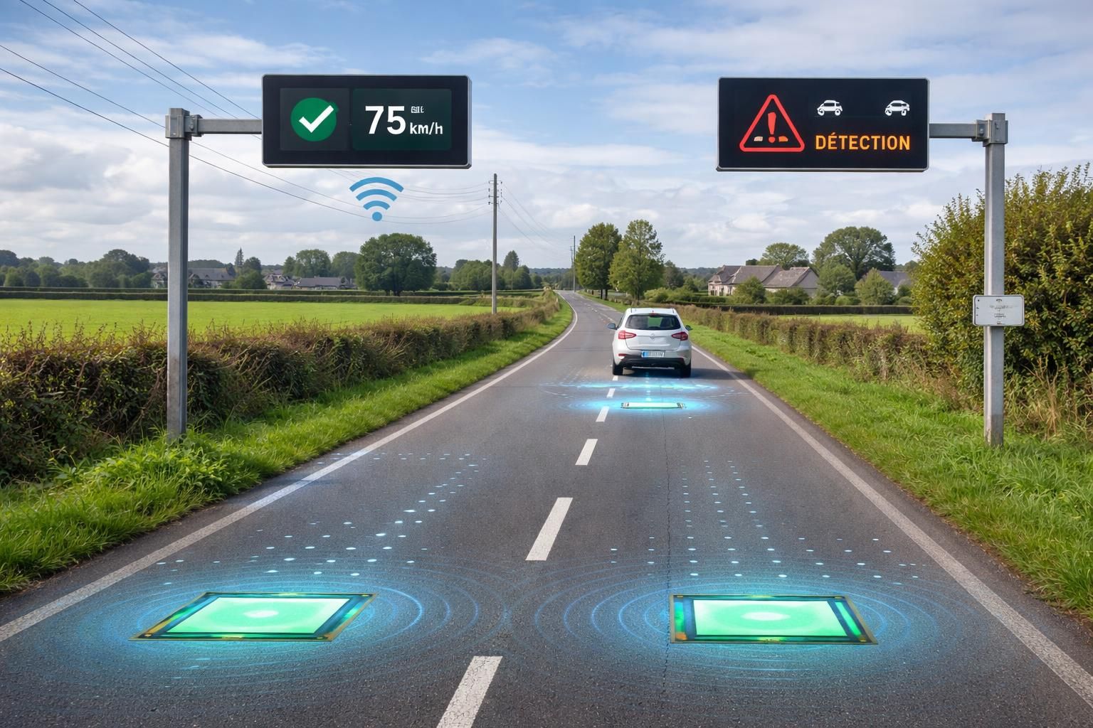 découvrez comment l'intelligence artificielle améliore la sécurité des routes départementales de la manche grâce à une vidéo explicative.