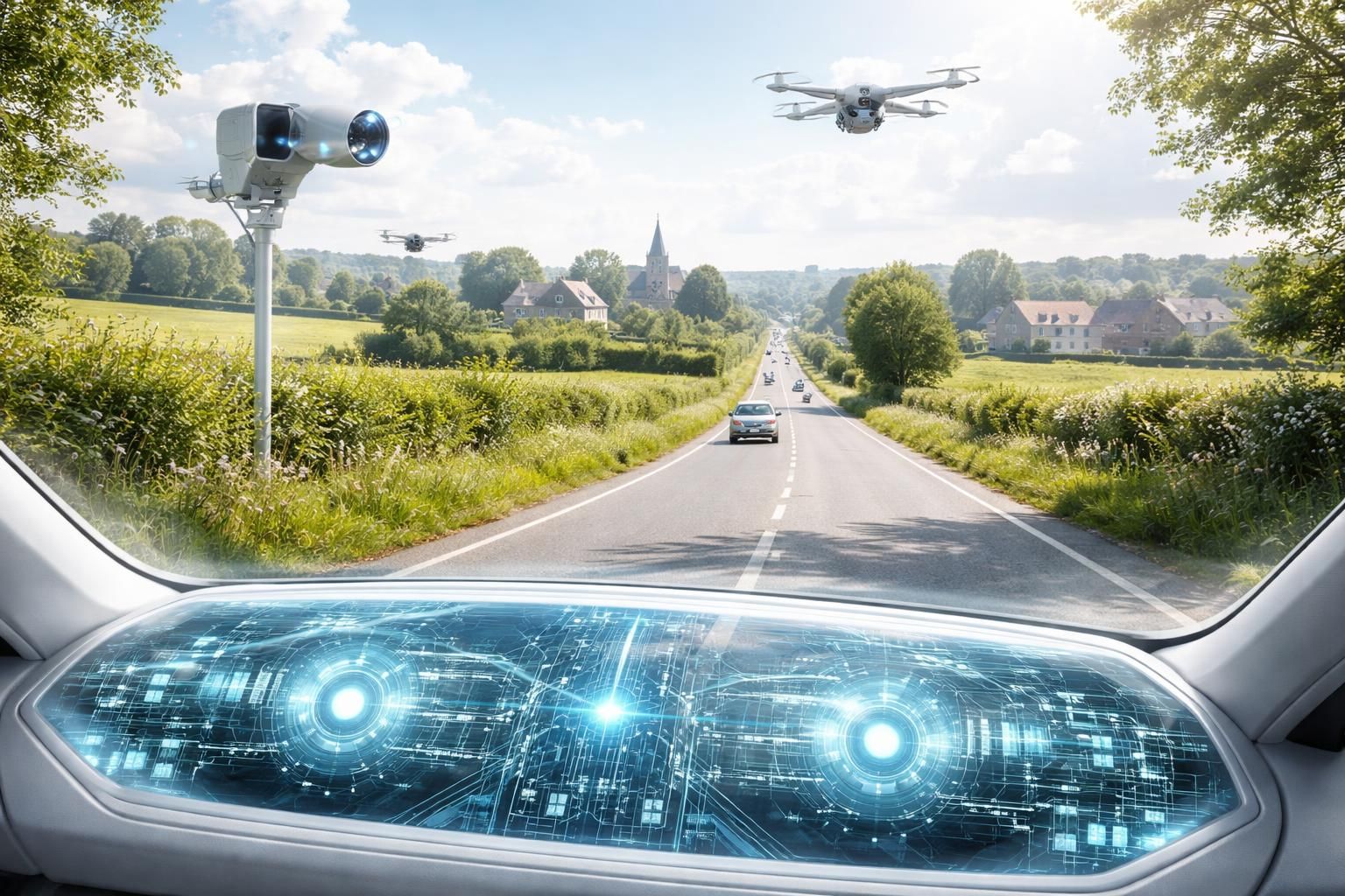 découvrez comment l'intelligence artificielle améliore la sécurité sur les routes départementales de la manche grâce à des technologies innovantes présentées dans cette vidéo.