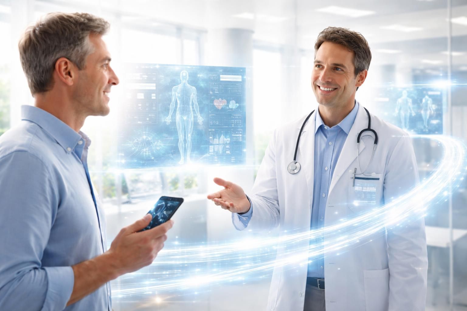 découvrez comment l'intelligence artificielle transforme l'accès aux soins en améliorant la communication et la relation entre les français et leurs médecins.