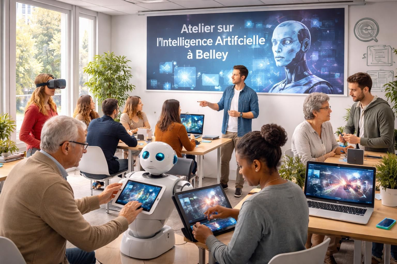 découvrez à belley des ateliers interactifs pour explorer l'univers fascinant de l'intelligence artificielle, apprendre ses applications et ses enjeux de manière ludique et immersive.