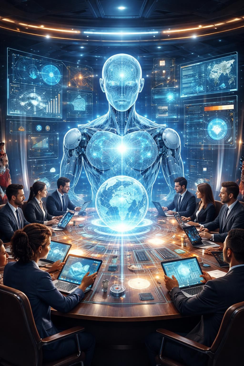 explorez comment l'intelligence artificielle transforme la politique pour créer une démocratie enrichie, plus transparente et participative, redéfinissant ainsi les enjeux du pouvoir et de la gouvernance.