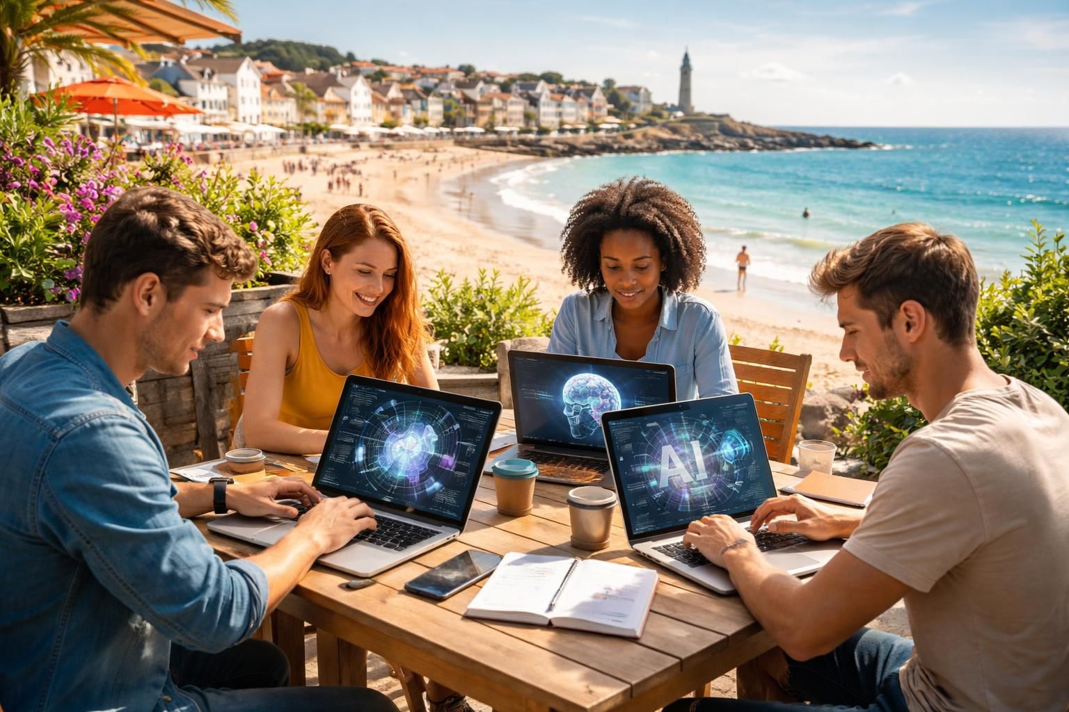 découvrez comment une commune vendéenne du littoral stimule l'innovation grâce à l'intelligence artificielle en valorisant la créativité des jeunes talents locaux.
