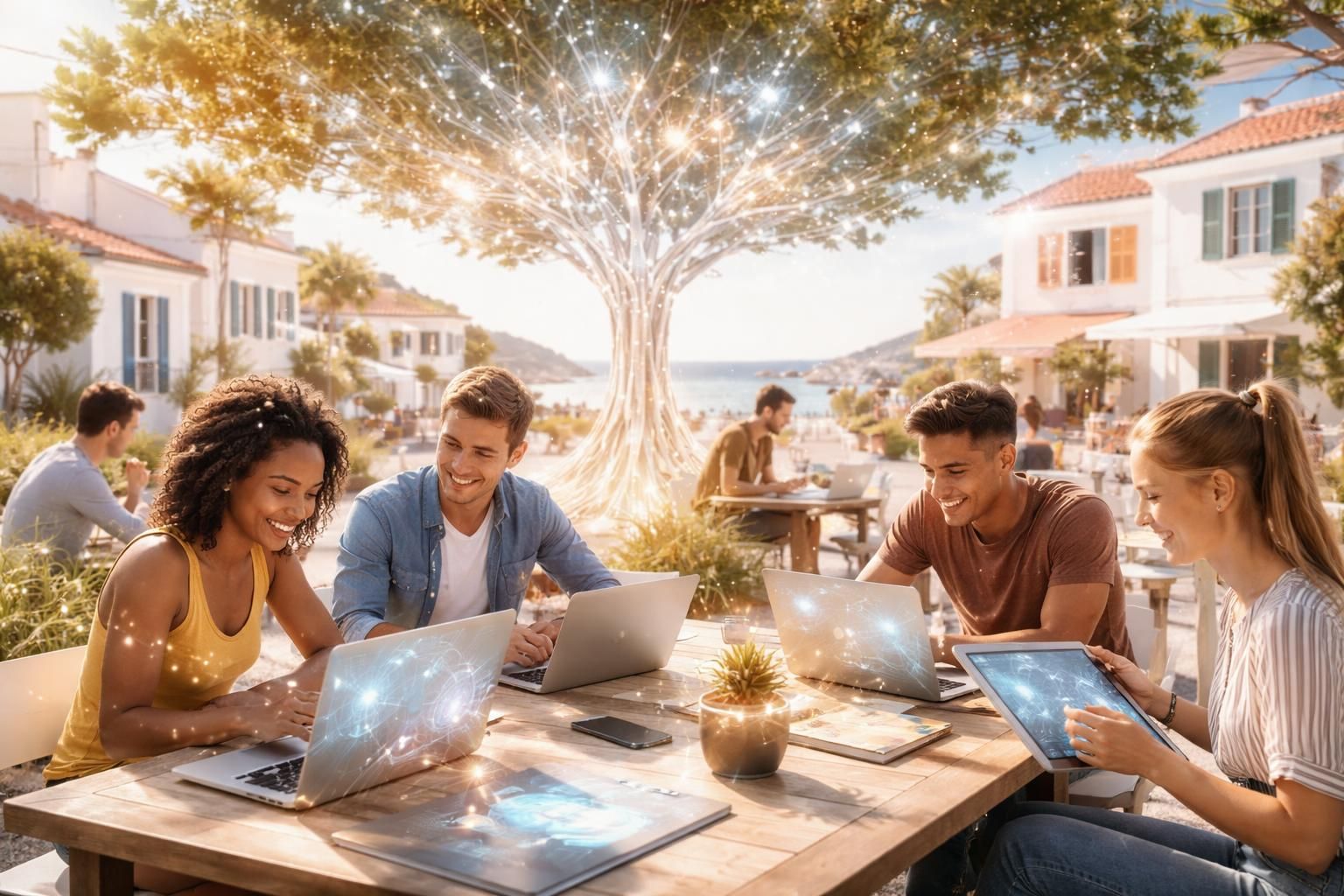 découvrez comment une commune vendéenne du littoral mise sur la créativité des jeunes talents grâce à l'intelligence artificielle pour dynamiser son développement local.