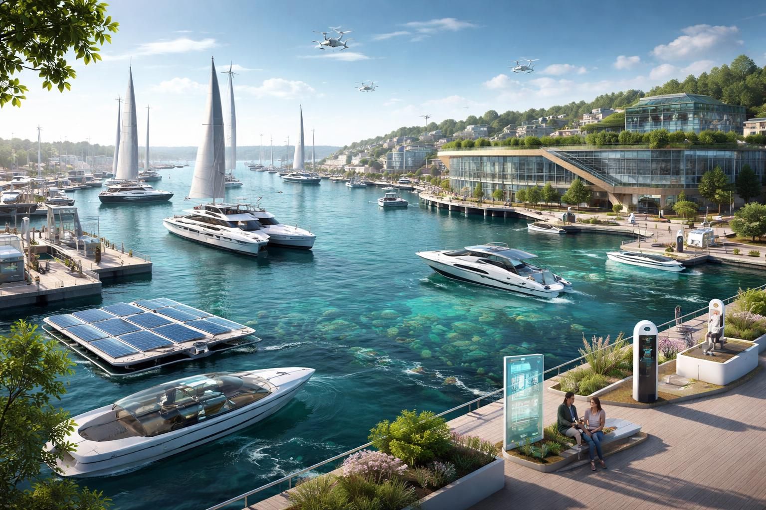 découvrez grâce à l'ia une vision futuriste de paimpol en 2026, imaginant l'impact durable de son école d'hydro toujours en activité.