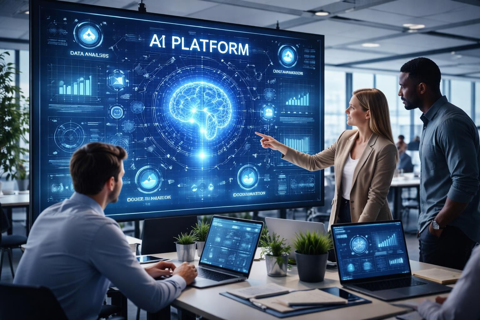 découvrez la nouvelle plateforme d'intelligence artificielle à grande échelle lancée par la région pays de la loire, une innovation majeure pour le développement technologique et économique.