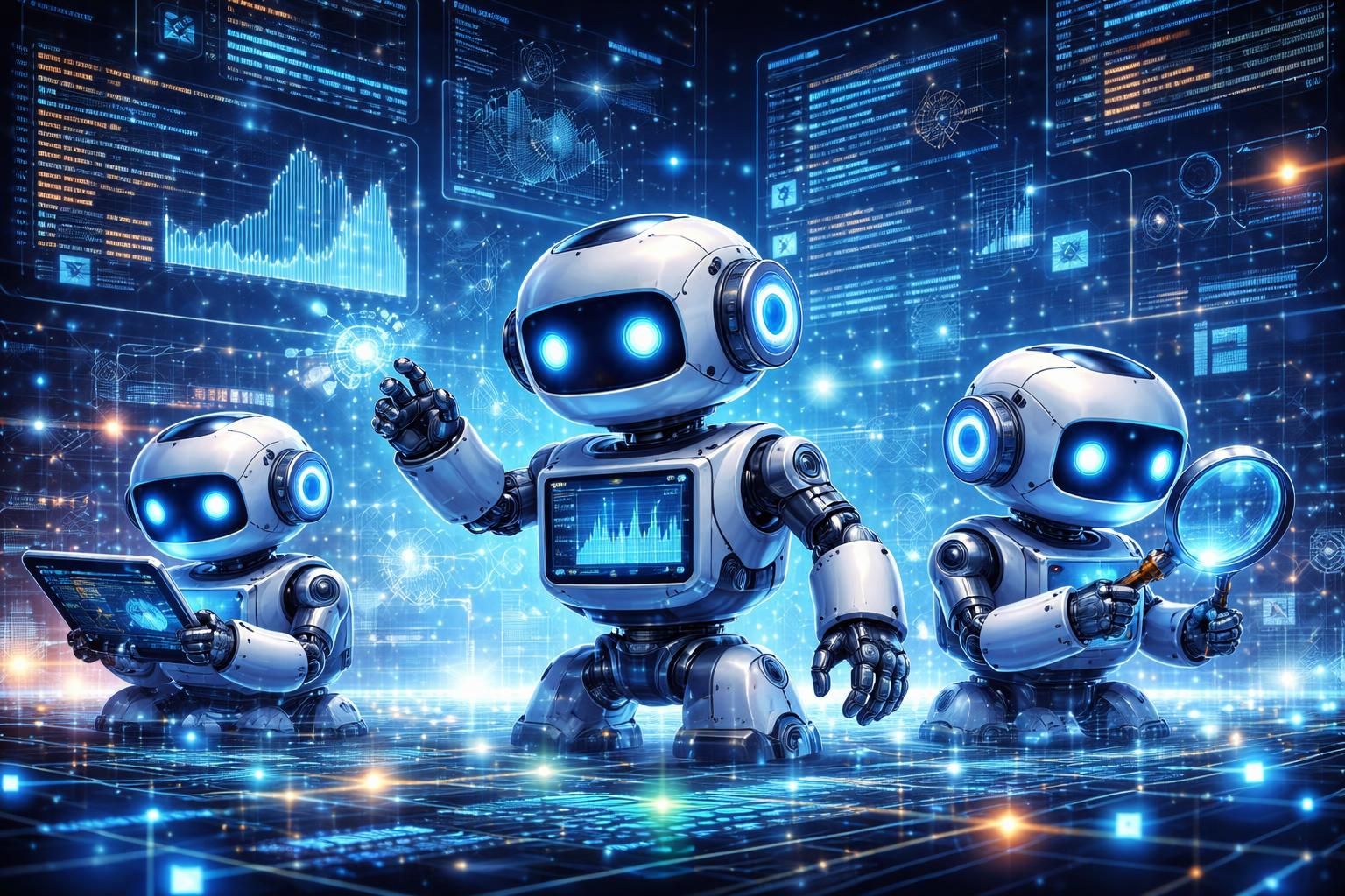 découvrez comment une armée invisible de petits robots explorateurs parcourt internet pour soutenir l'intelligence artificielle, agissant en aides discrets et curieux au service des technologies avancées.