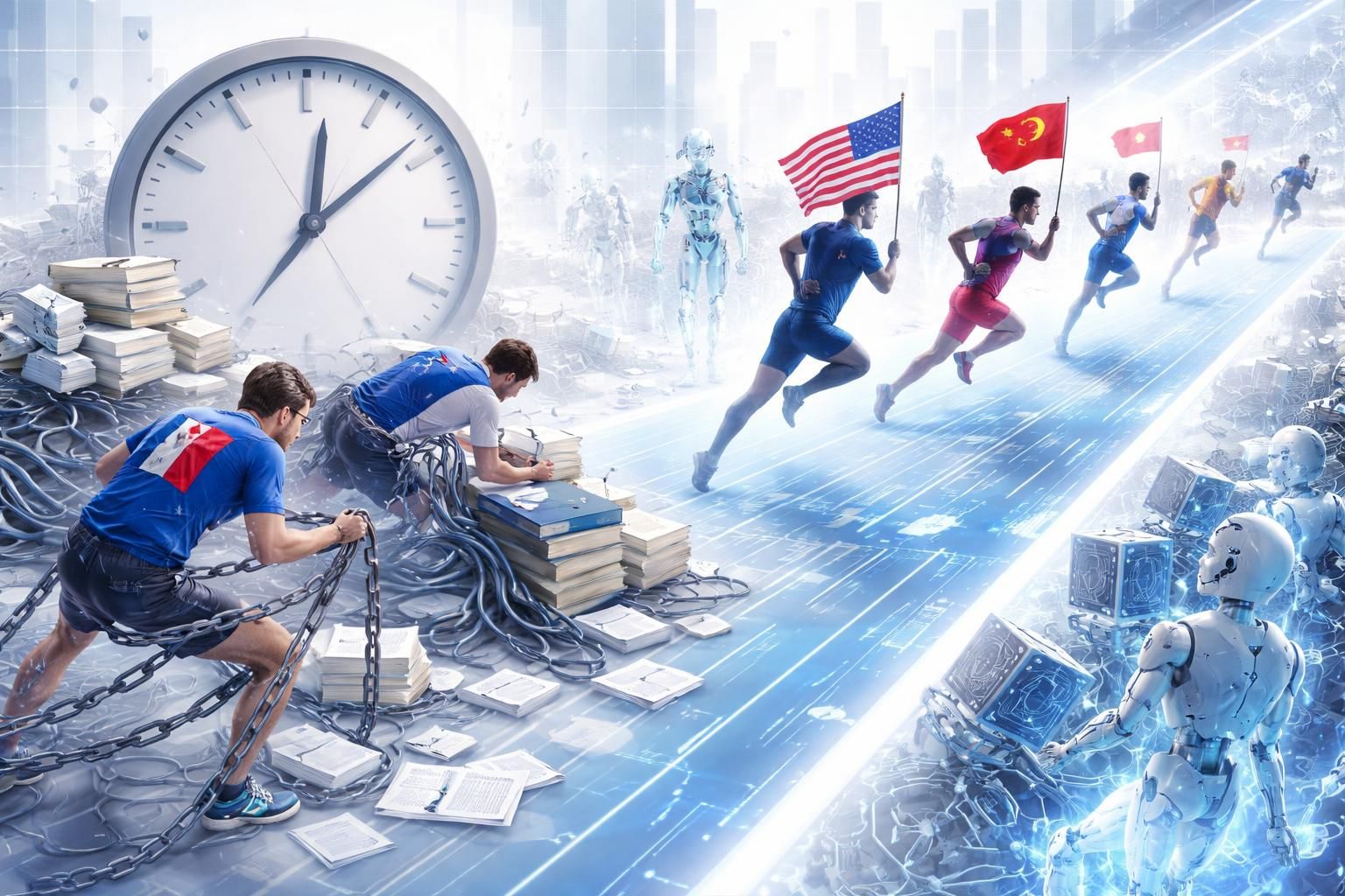 découvrez pourquoi la france pourrait manquer le tournant crucial de l'intelligence artificielle et les enjeux majeurs de ce grand gâchis technologique.