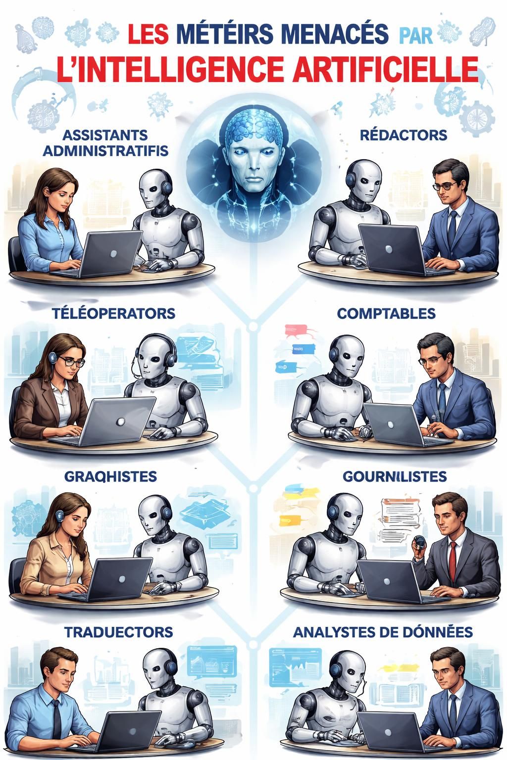découvrez l'édito de pascal praud sur l'impact de l'intelligence artificielle et le risque qu'elle fasse disparaître la majorité des métiers traditionnels.