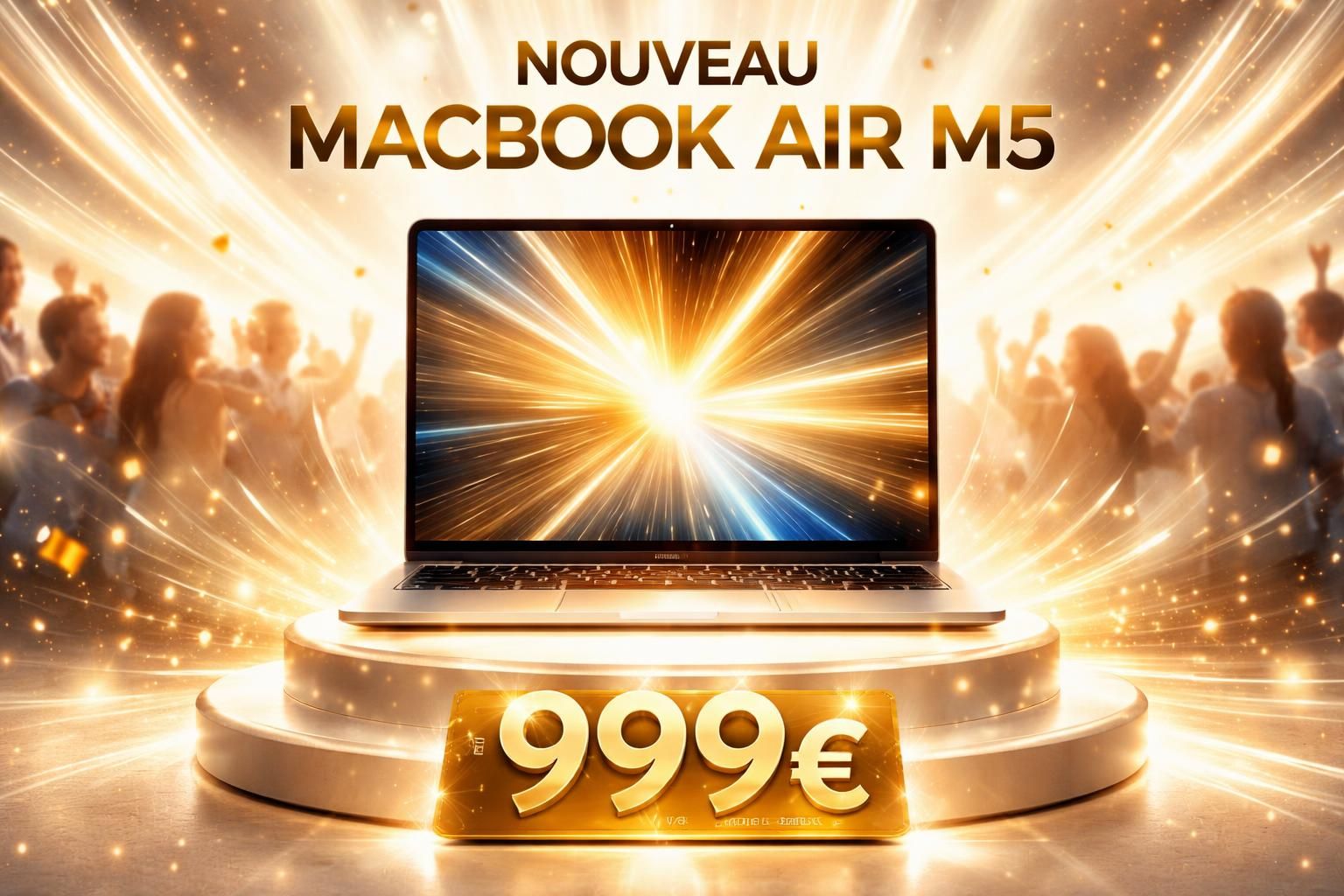 découvrez la promotion exclusive du macbook air m5, un véritable succès grâce à un prix irrésistible. profitez d'une offre exceptionnelle pour allier performance et élégance au meilleur prix.