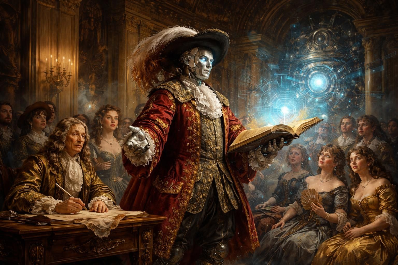 découvrez « sur les traces de molière », la toute première pièce de théâtre co-écrite avec l’intelligence artificielle, alliant innovation technologique et créativité artistique.