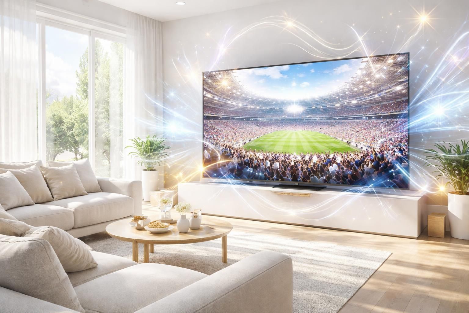 vivez la coupe du monde 2026 comme si vous étiez au stade, grâce à une expérience immersive alliant image, son et ambiance, directement depuis votre salon.