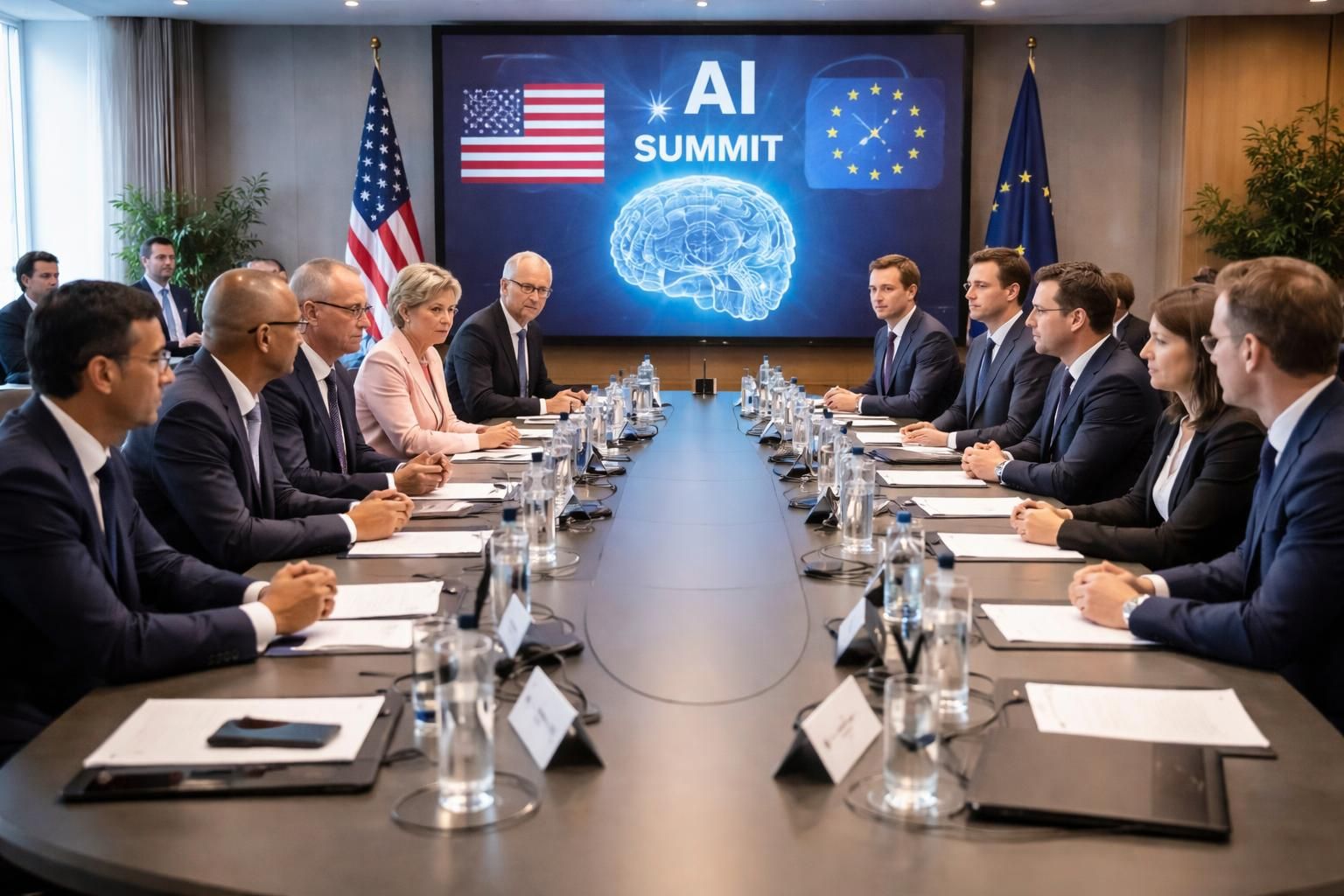 découvrez comment washington encourage l'europe à harmoniser sa stratégie d'intelligence artificielle avec celle des états-unis pour renforcer la coopération globale et l'innovation technologique.