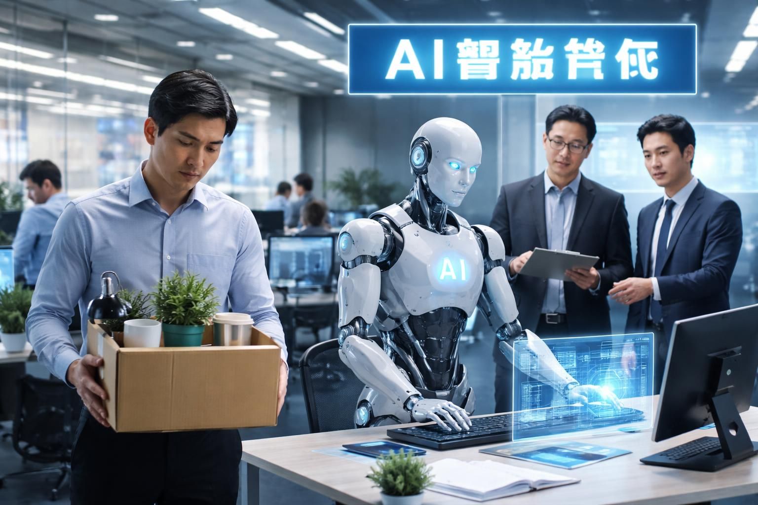 une société en chine sanctionnée pour avoir remplacé un employé par un robot, soulevant des questions éthiques et juridiques autour de l'intelligence artificielle et de l'automatisation.