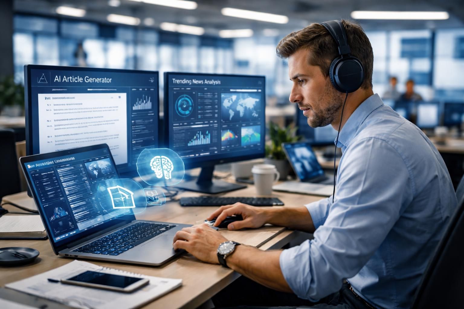 découvrez comment l'intelligence artificielle dans les médias peut accentuer la polarisation entre les tâches automatisables et les métiers humains, et les enjeux liés à cette évolution.