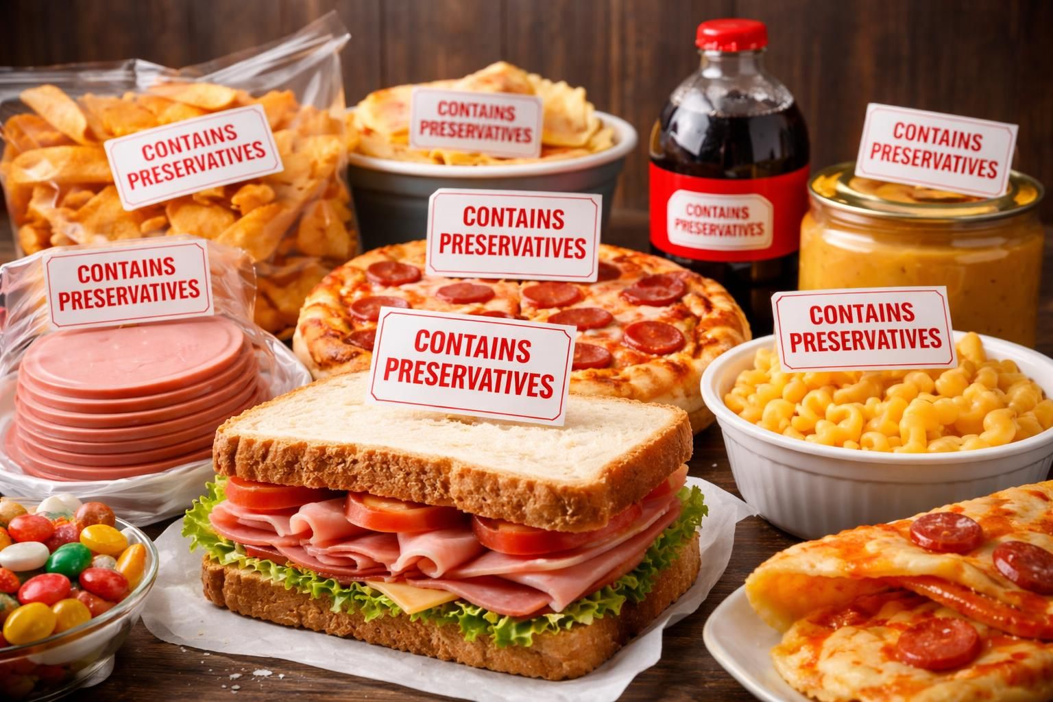 découvrez comment un simple sandwich au jambon aux états-unis peut contenir des dizaines de conservateurs, et explorez les nouvelles règles qui impactent sa composition.