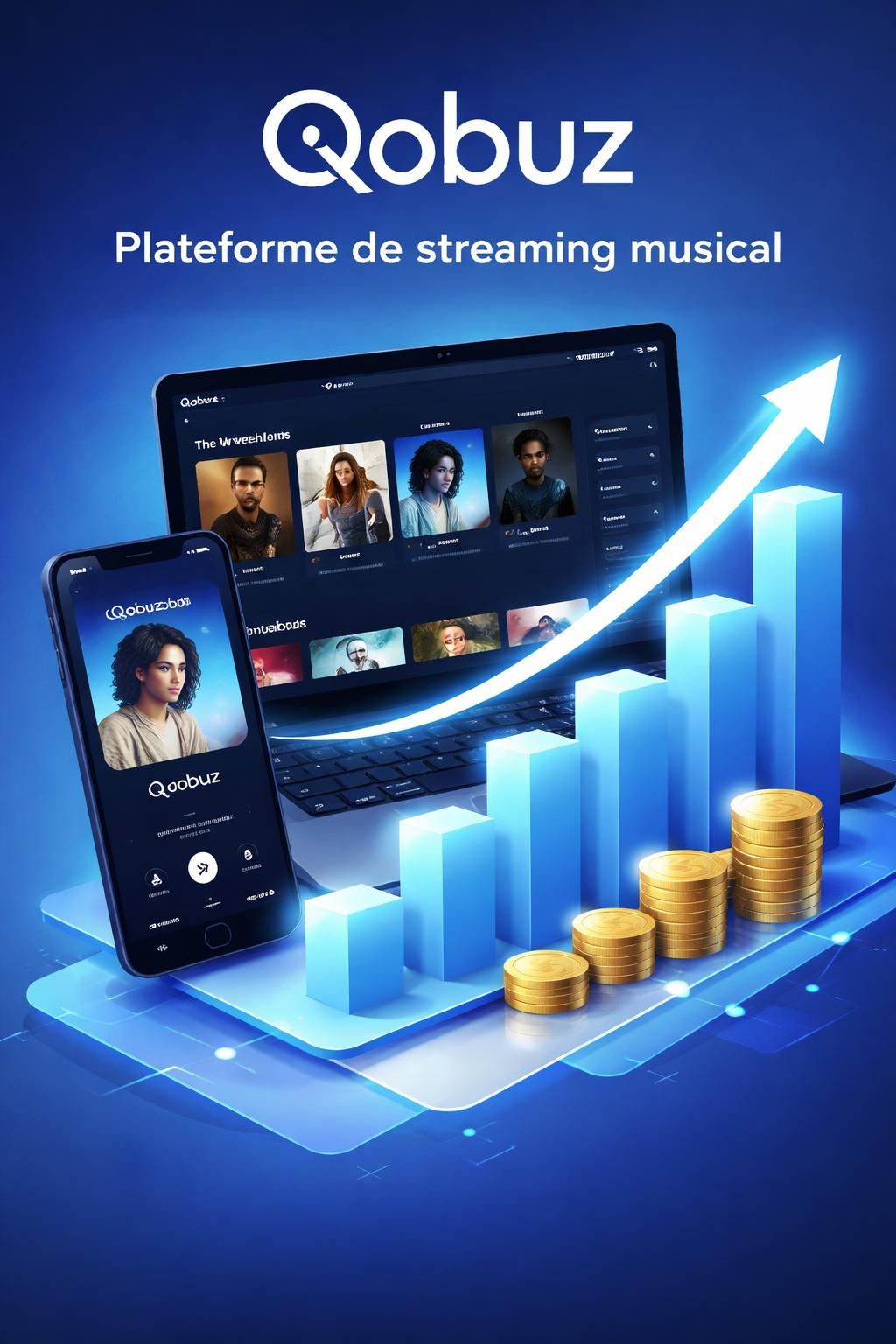 découvrez comment qobuz a enregistré une croissance exceptionnelle de 45,7% dans un marché musical mondial en progression de 8,8%, soulignant son succès et son expansion rapide.