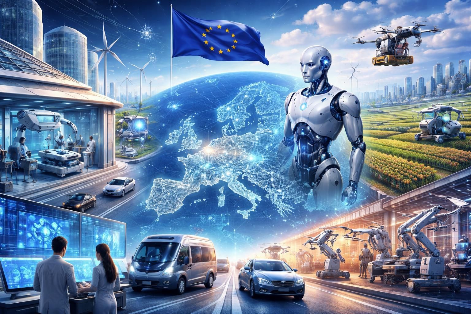 découvrez comment le south summit promeut une vision positive de l'ia pour une europe unifiée, sans frontières nationales, favorisant l'innovation et la collaboration au service du progrès.