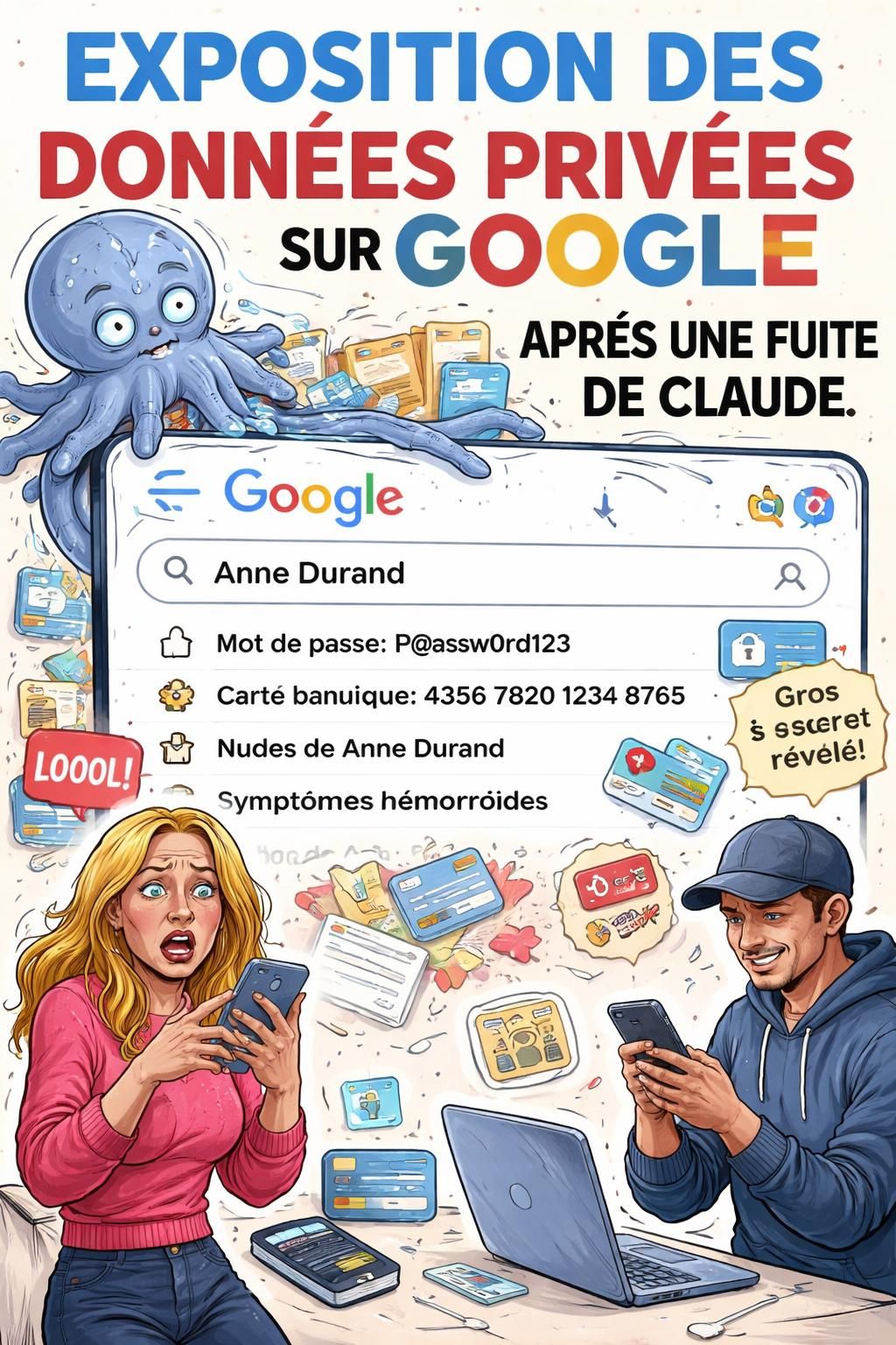 découvrez comment des échanges privés avec le chatbot claude d'anthropic ont été accidentellement indexés sur google, soulevant des questions sur la confidentialité des conversations.