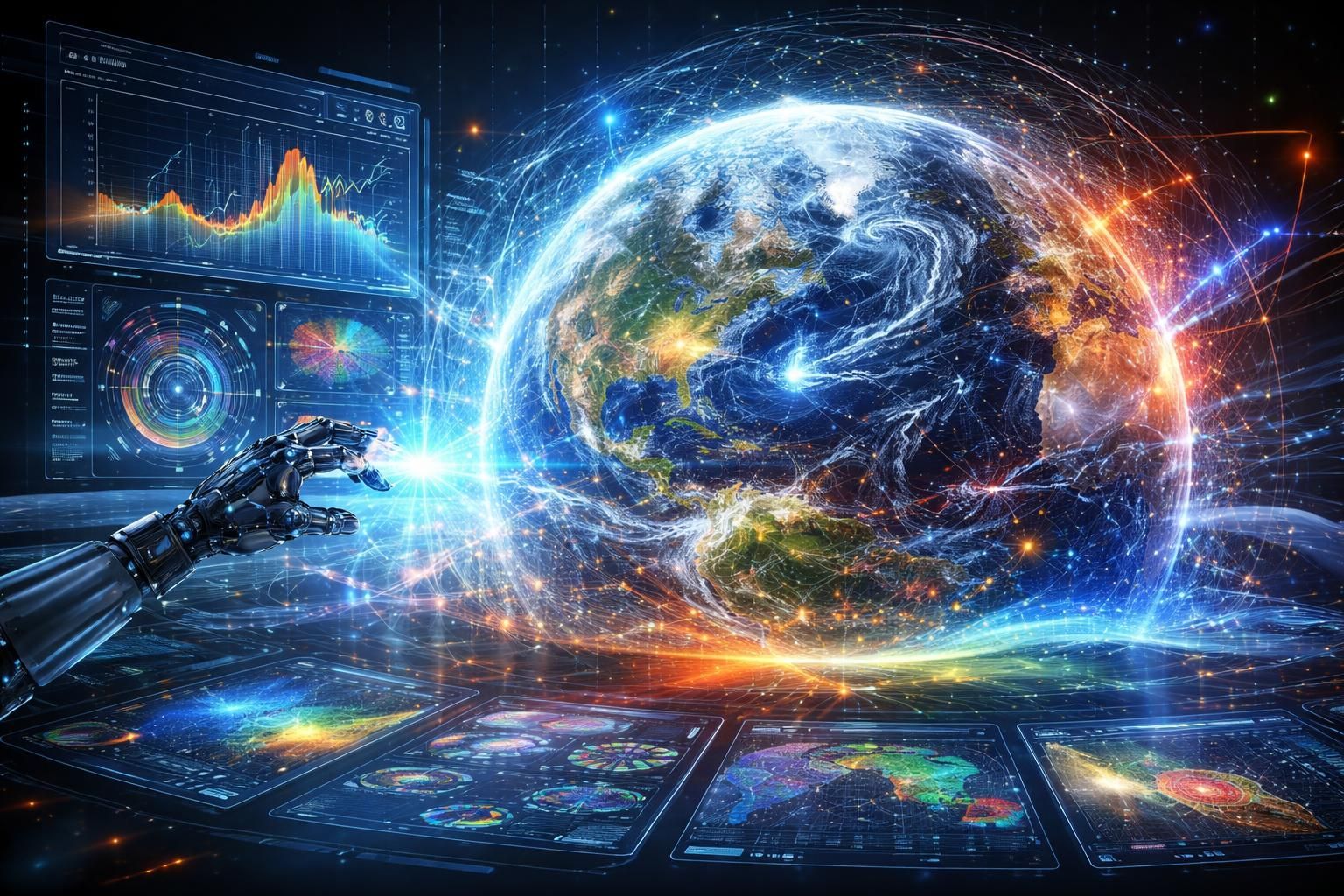 découvrez comment l'intelligence artificielle révolutionne l'étude des modèles climatiques en dévoilant des découvertes surprenantes et inédites sur le climat.