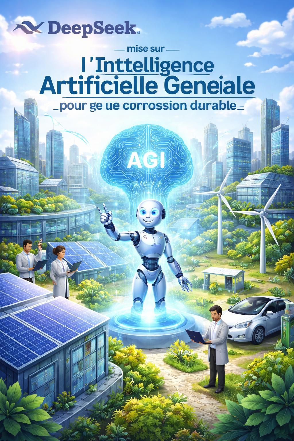 deepseek utilise l'intelligence artificielle générale pour améliorer ses modèles et garantir une croissance durable, alliant innovation technologique et performance à long terme.