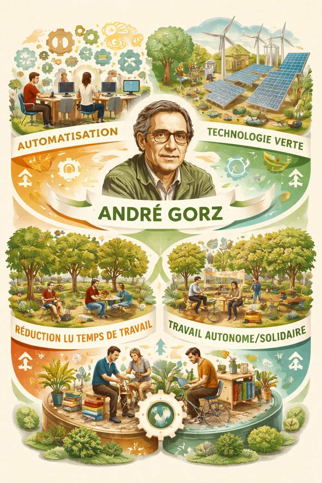 découvrez l'entretien exclusif qui explore comment andré gorz avait prévu l'intégration de l'intelligence artificielle dans le capitalisme, ses impacts et ses enjeux pour la société.