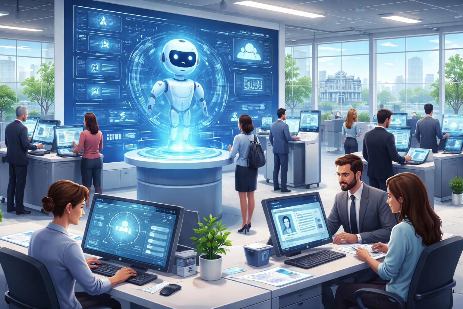 découvrez les enjeux majeurs de l'intelligence artificielle dans les services publics et l'importance d'une gouvernance cyber efficace pour relever ce défi crucial avec ambition.