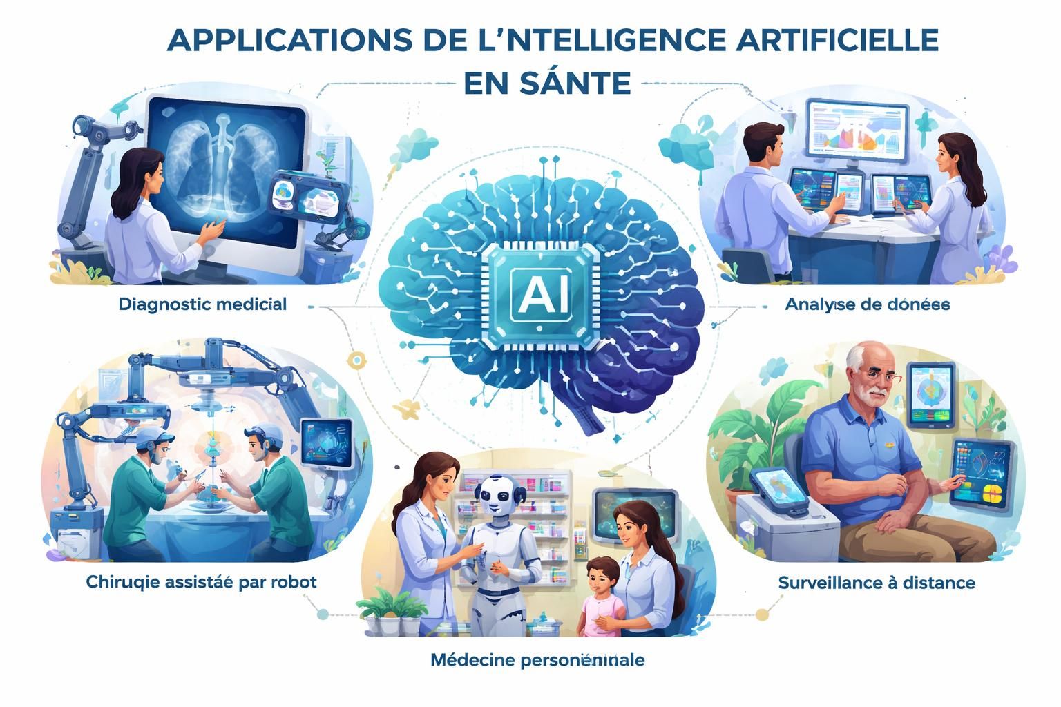 découvrez les défis et les étapes clés pour intégrer efficacement l'intelligence artificielle générative dans le domaine de la santé, entre avancées technologiques et réalités pratiques.