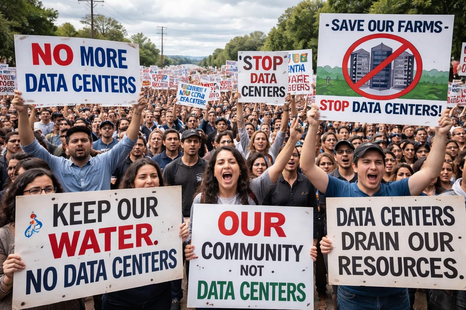 découvrez comment l'essor de l'intelligence artificielle suscite une contestation croissante des citoyens américains face à l'impact environnemental et social des data centers aux états-unis.