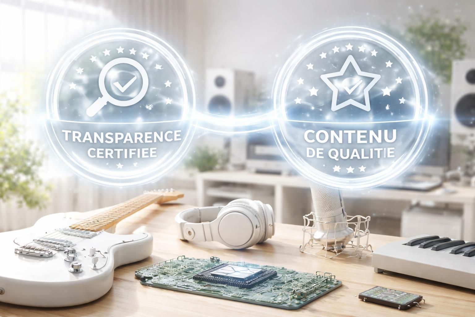 découvrez comment l'industrie musicale intègre l'ia avec la création de deux nouveaux labels dédiés à la transparence et à la qualité des contenus musicaux.