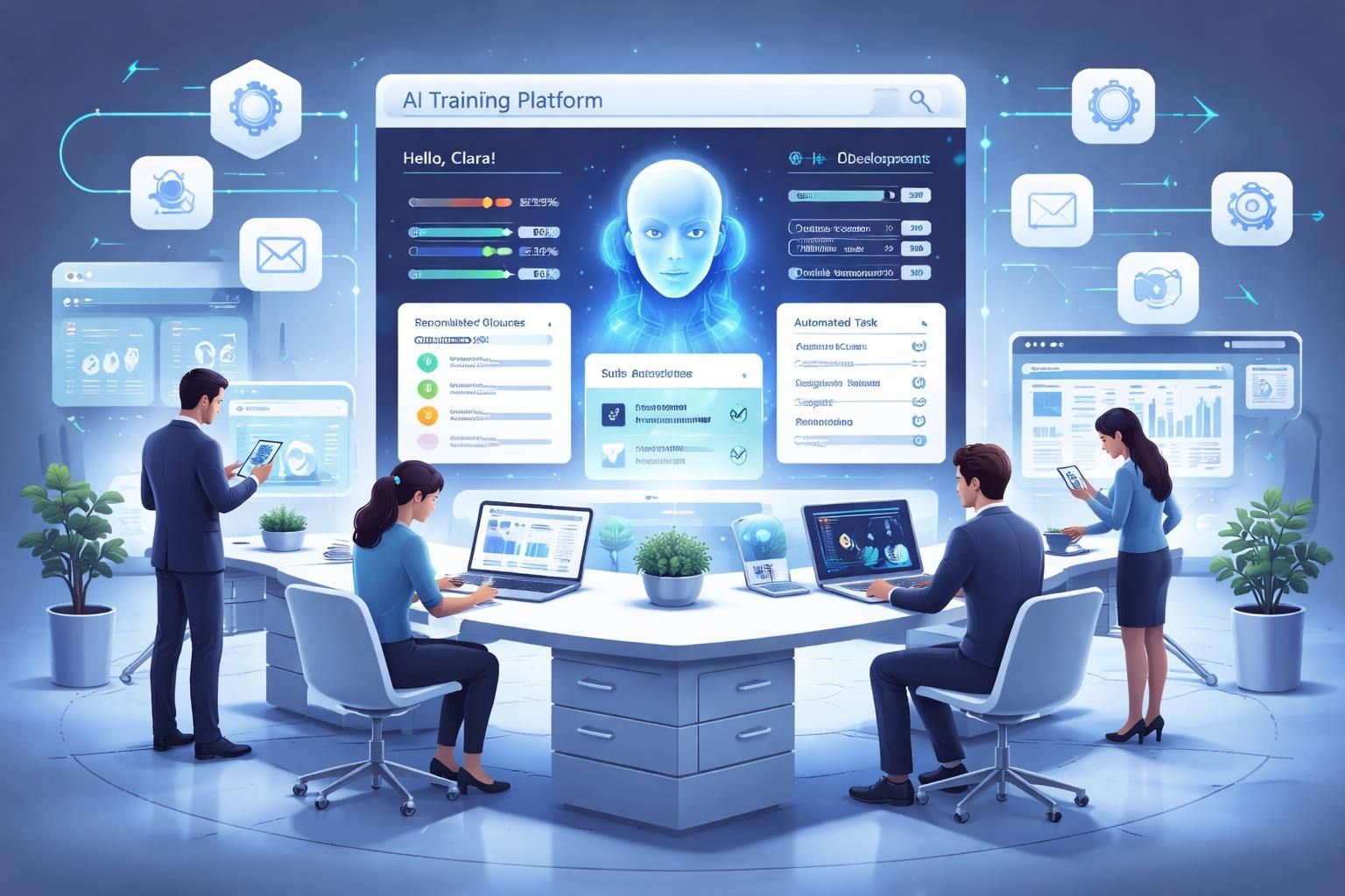 découvrez comment l'intelligence artificielle transforme les logiciels de gestion de formation traditionnels en plateformes intelligentes, révolutionnant ainsi la formation professionnelle.
