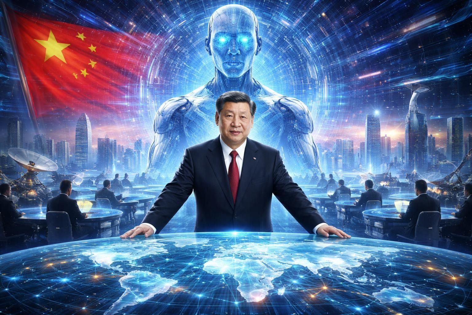 découvrez comment xi jinping vise à placer la chine au centre d'un nouvel ordre mondial dominé par l'intelligence artificielle, redéfinissant ainsi la géopolitique et la technologie globale.