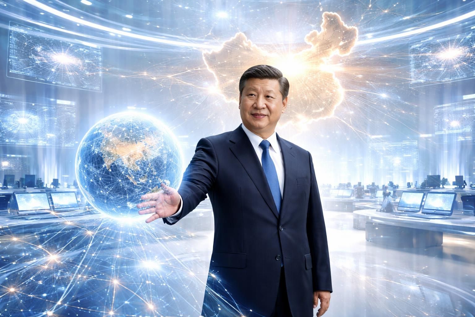 découvrez comment xi jinping vise à positionner la chine au centre d'un nouvel ordre mondial dominé par l'intelligence artificielle, marquant une transformation majeure dans la géopolitique technologique.