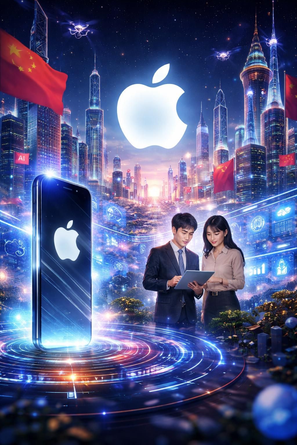 apple vise à renforcer ses activités sur son principal marché international, poursuivant une expansion ambitieuse pour consolider sa position de géant américain de la technologie.