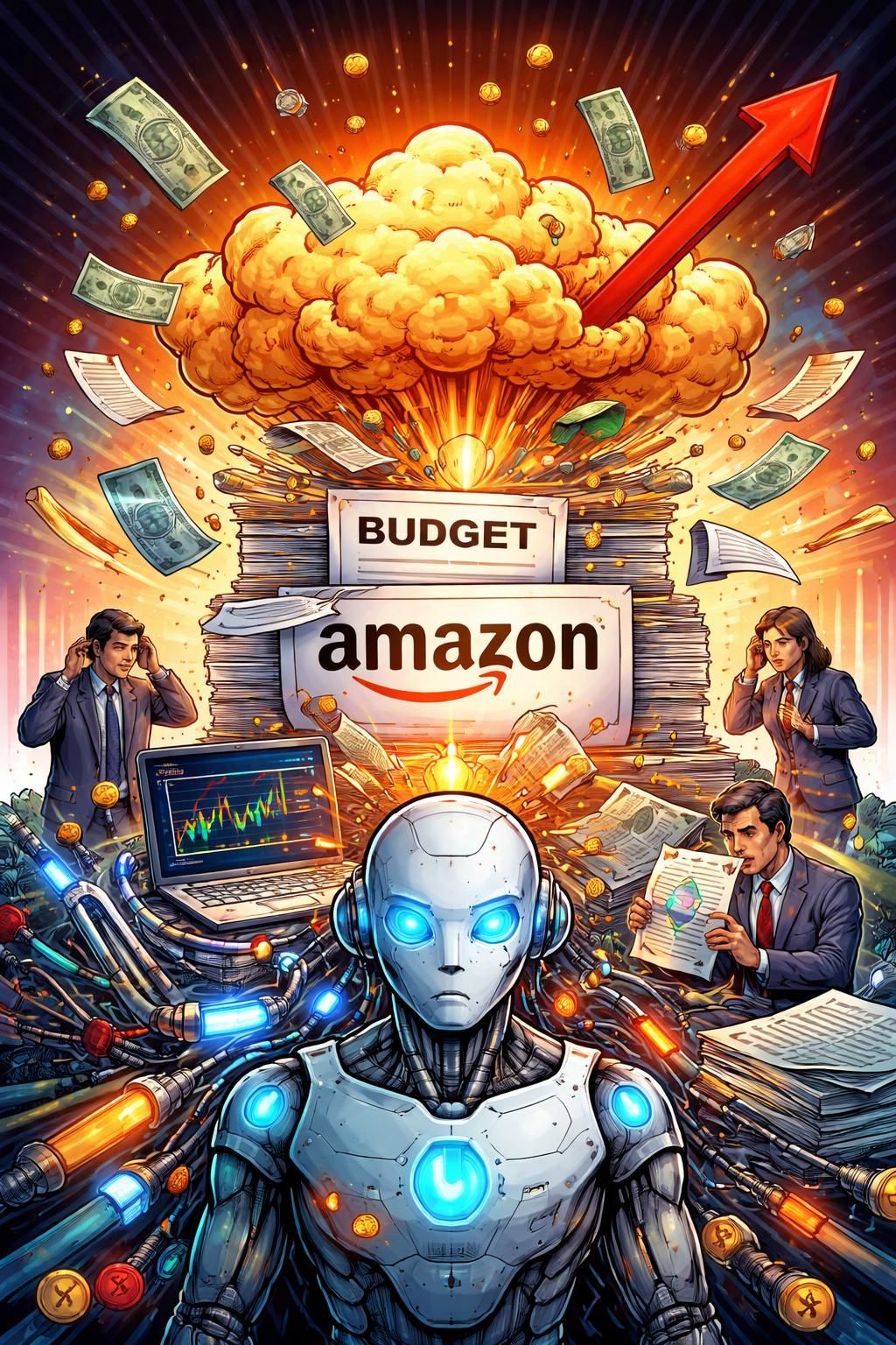 découvrez comment l'intelligence artificielle a rapidement épuisé le budget tokens d'amazon, révélant les défis et enjeux liés à son utilisation massive.