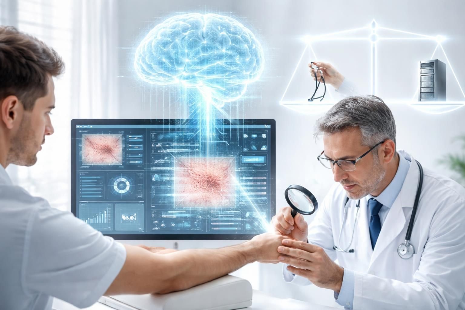 découvrez les enjeux et débats autour de l'utilisation de l'intelligence artificielle en dermatologie, et comment les diagnostics automatisés suscitent controverses et discussions.