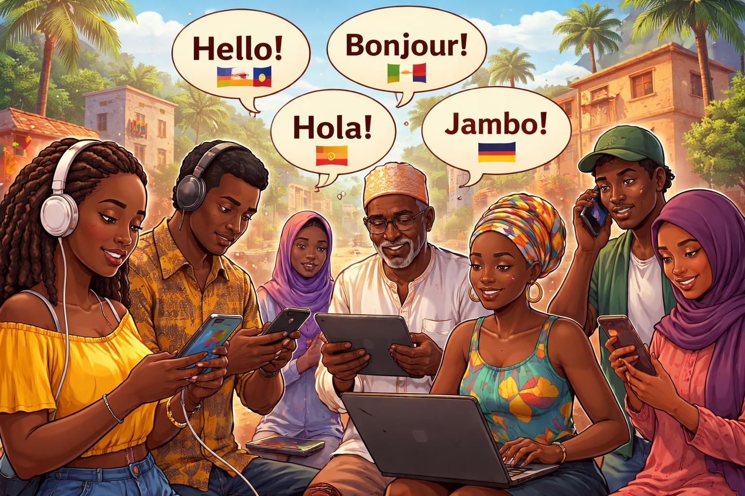 découvrez des modèles économiques innovants et adaptés à un continent riche de 2 000 langues, offrant des solutions pratiques pour relever les défis linguistiques et culturels.