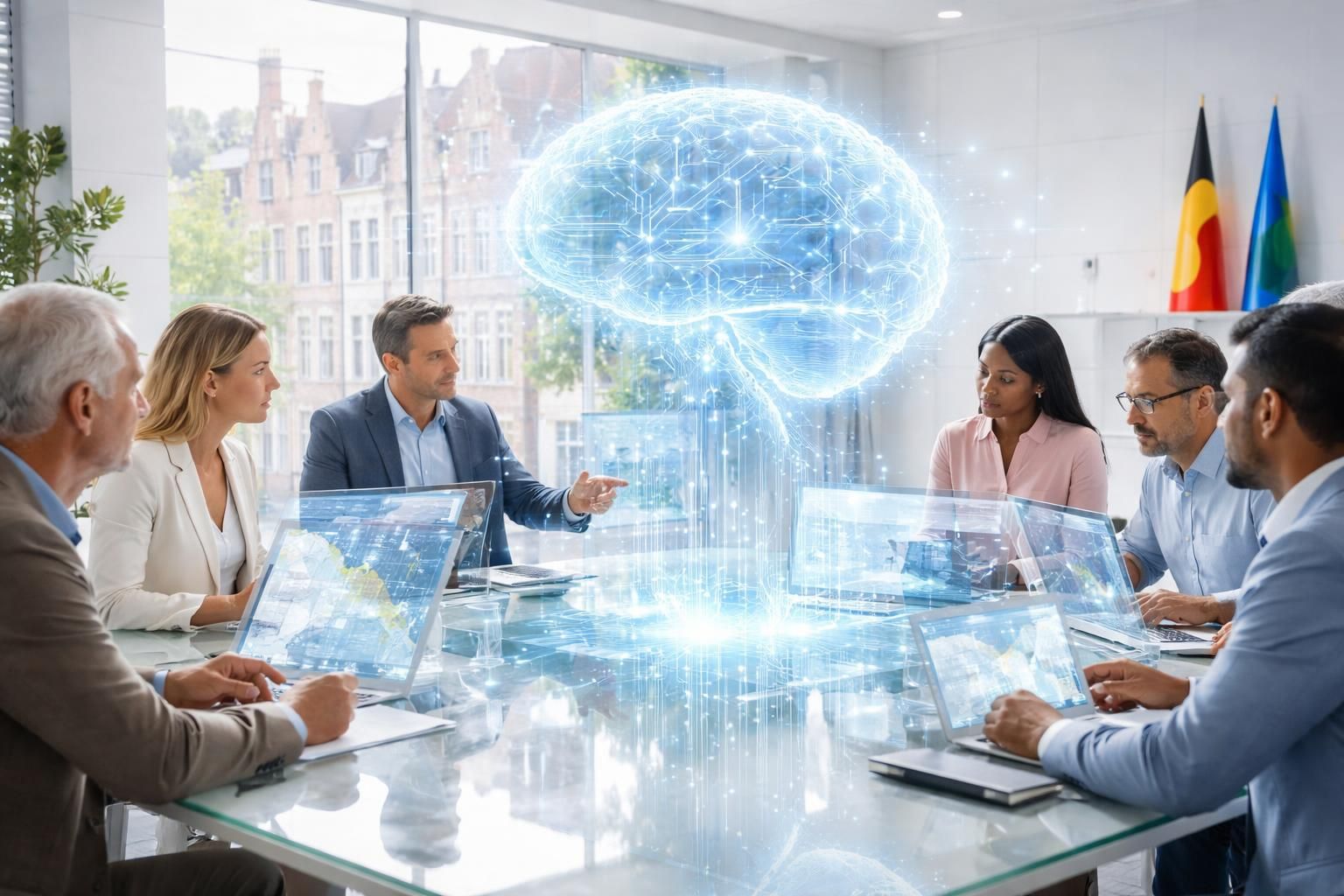 découvrez comment l'intelligence artificielle révolutionne les services des mairies en flandre, améliorant l'efficacité et l'innovation locale.