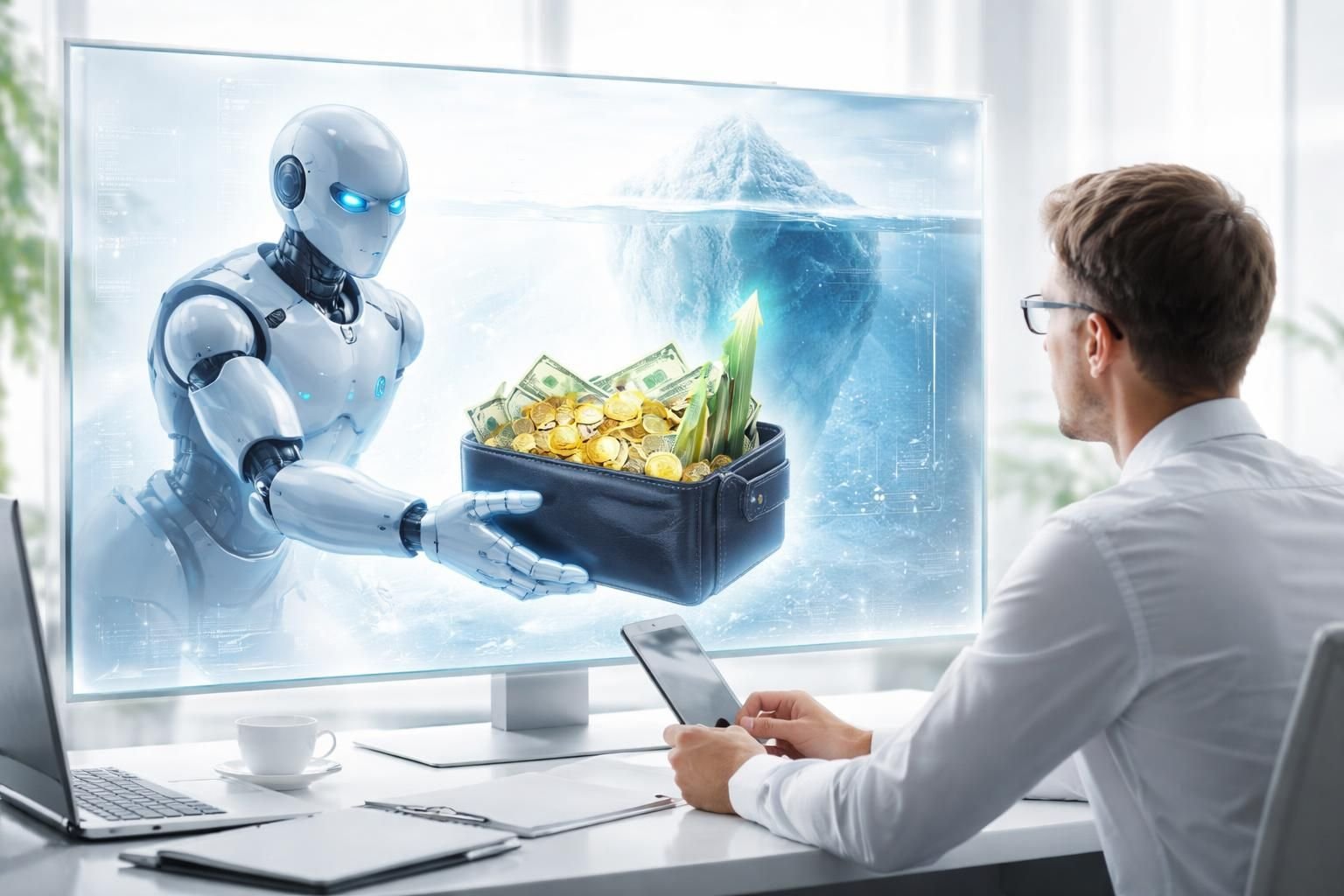 découvrez comment l'intelligence artificielle révolutionne la gestion de portefeuille : opportunité fiable ou risque dissimulé pour vos investissements ?