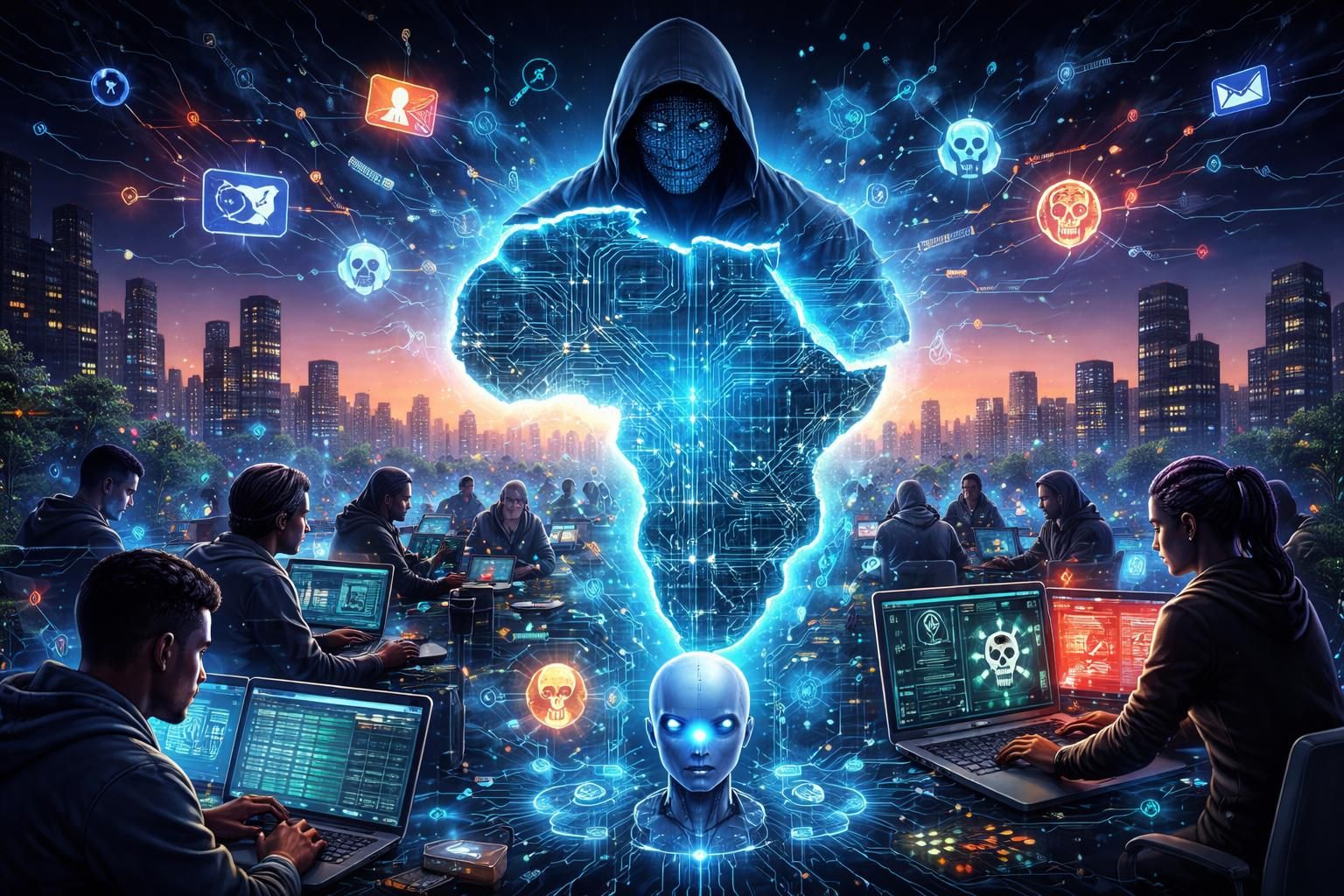 découvrez comment l'intelligence artificielle agit comme un puissant catalyseur des cyberattaques en afrique, analysé dans l'émission invité afrique midi.
