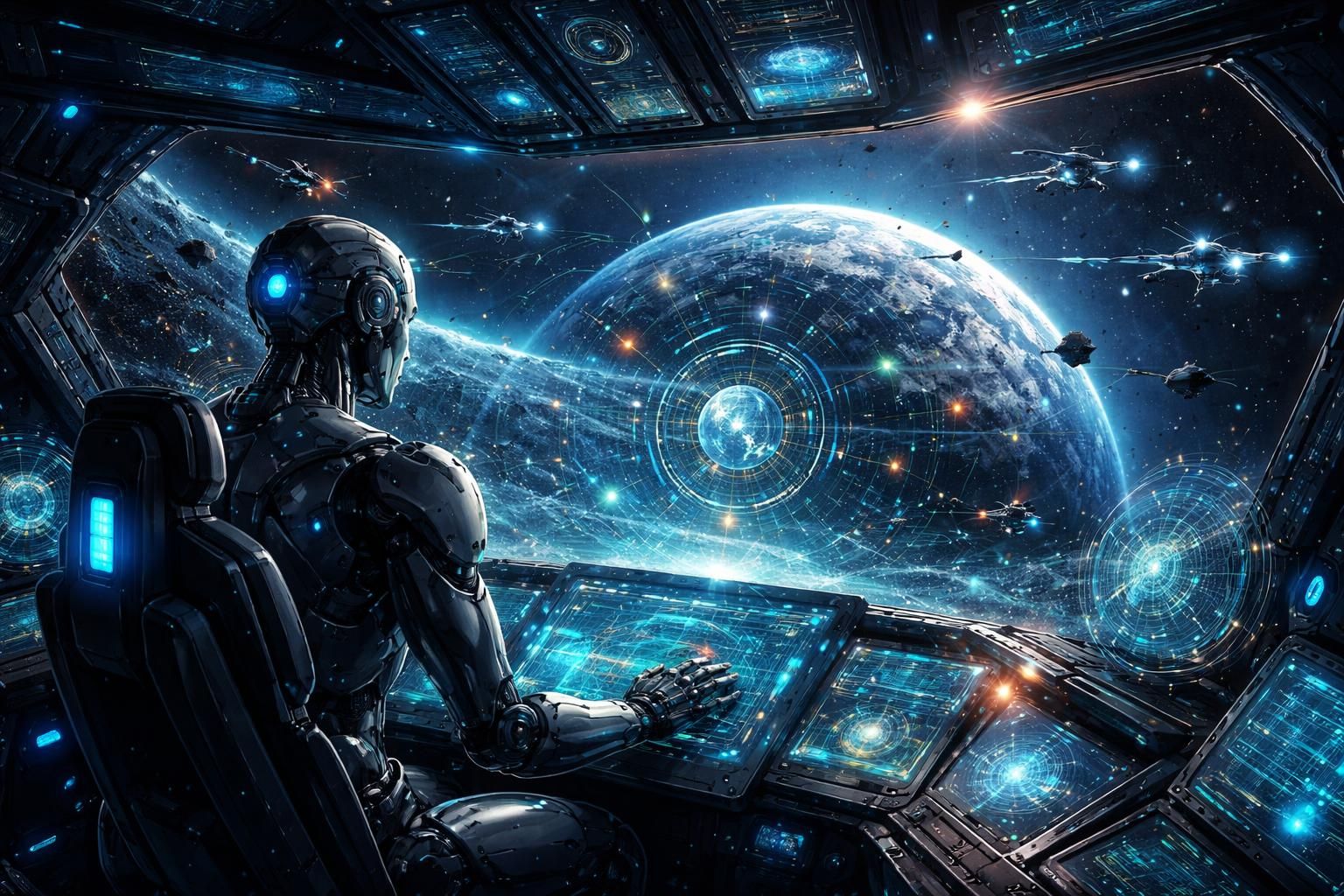 découvrez comment l'intelligence artificielle révolutionne les commandes spatiales, marquant un tournant historique dans l'exploration de l'espace.