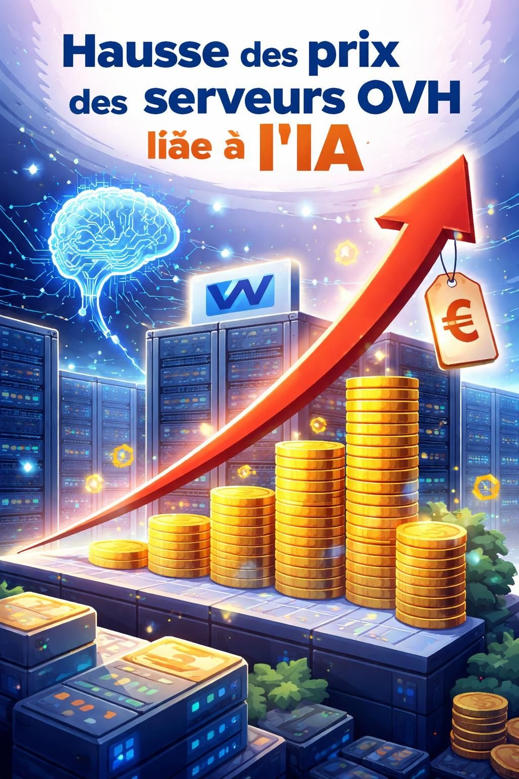 découvrez comment l'essor de l'intelligence artificielle entraîne une augmentation spectaculaire de 87% des factures des serveurs ovh, impactant les coûts et les stratégies des entreprises.