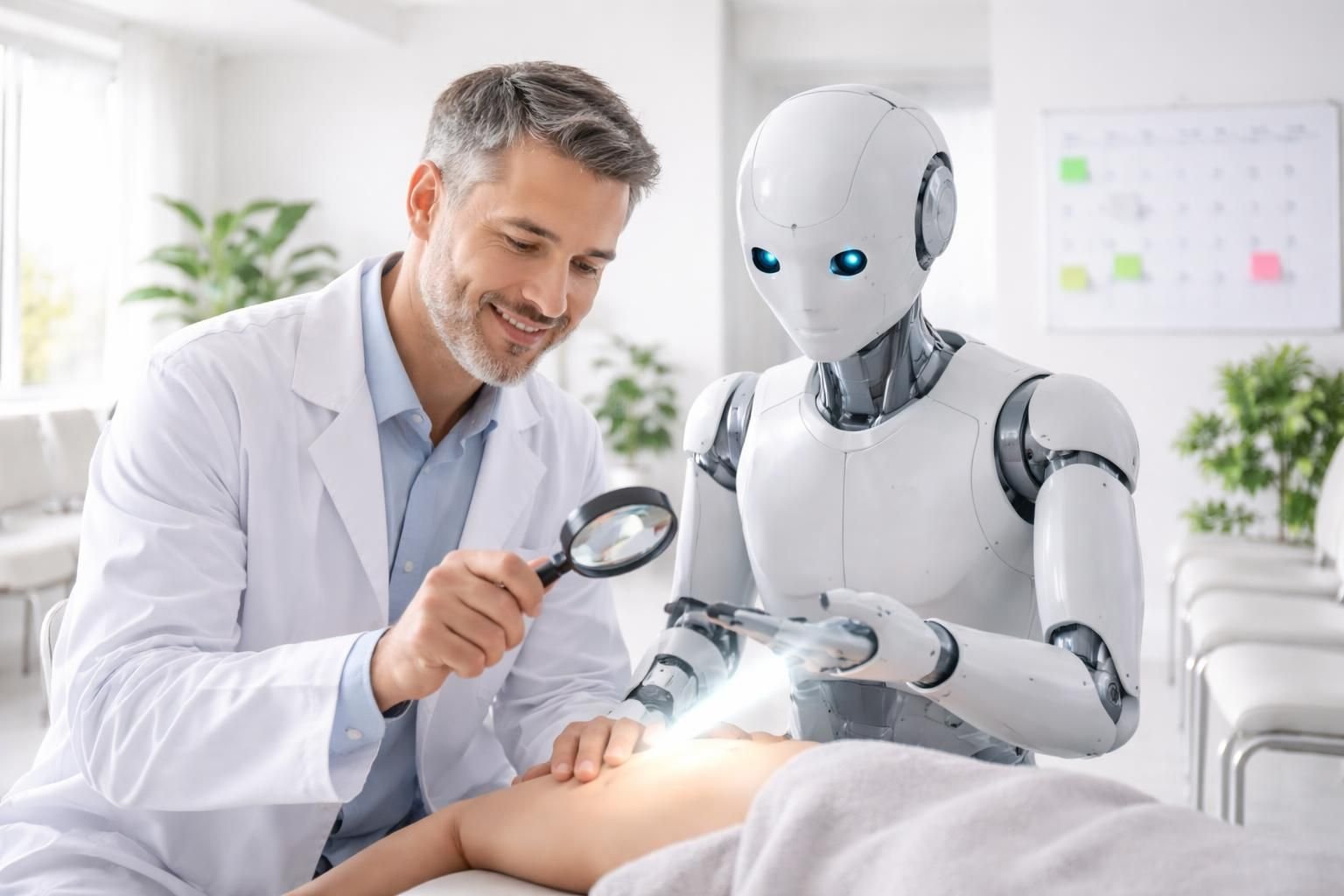 découvrez comment les dermatologues face à la pénurie médicale misent sur la collaboration et l'humanisme, tout en intégrant l'intelligence artificielle pour améliorer les soins.