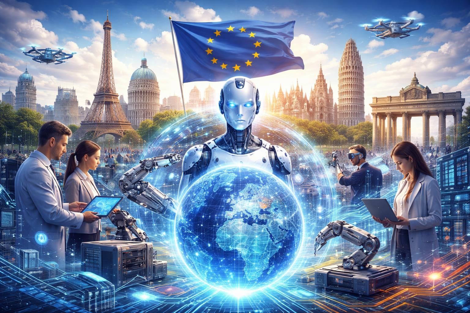 découvrez pourquoi l'europe doit intensifier ses efforts pour développer une intelligence artificielle fiable et responsable, garantissant une révolution technologique éthique et compétitive.