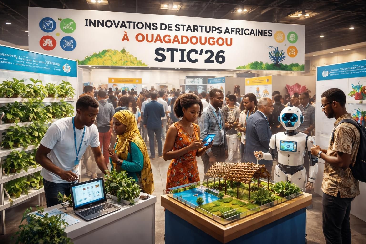 stic’26 à ouagadougou : le qatar explore et valorise les talents africains dans le domaine des technologies de l'information et de la communication.