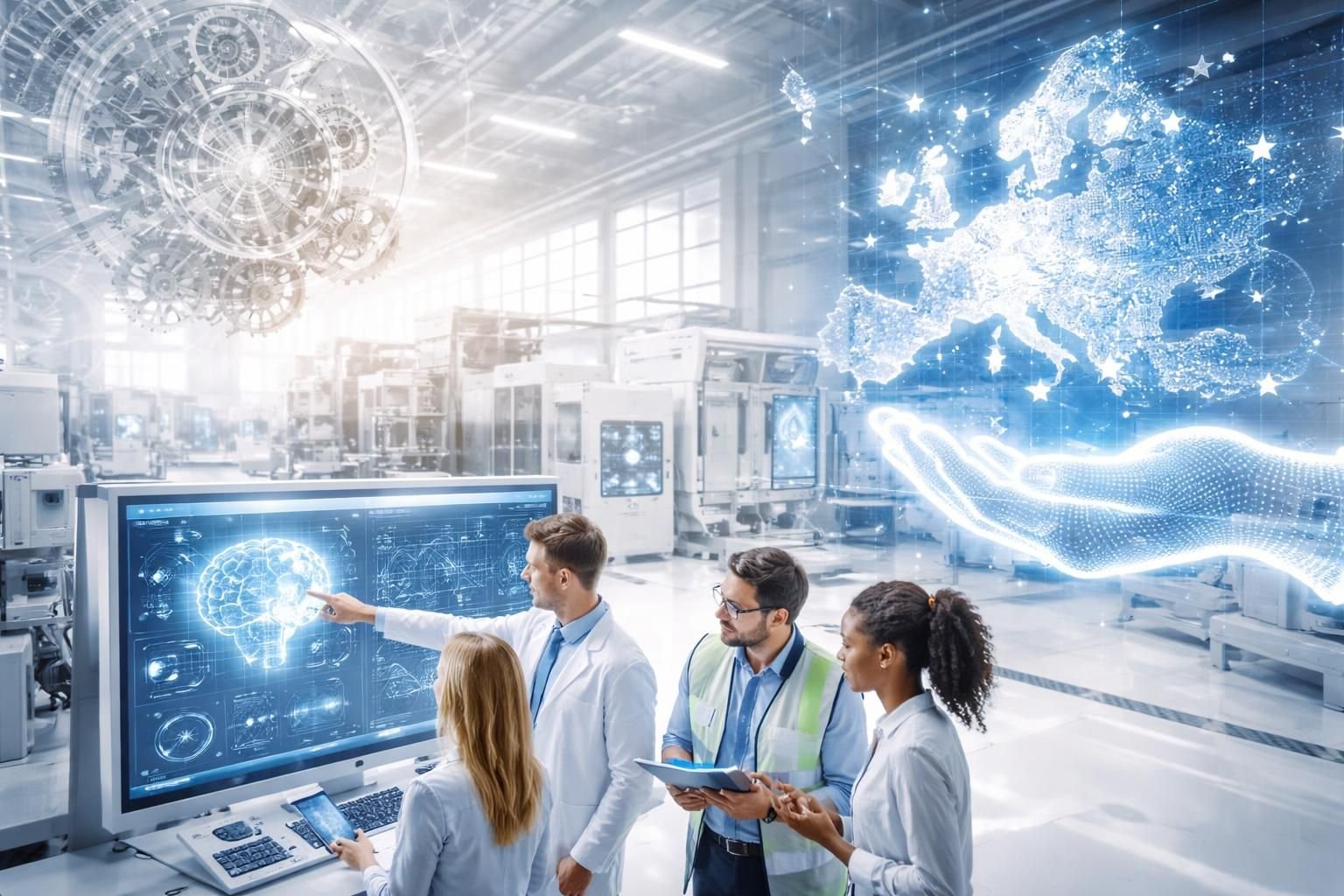 une usine du maine-et-loire décroche un projet européen majeur d'intelligence artificielle d'une valeur de 388 millions d'euros, renforçant ainsi son positionnement innovant en europe.