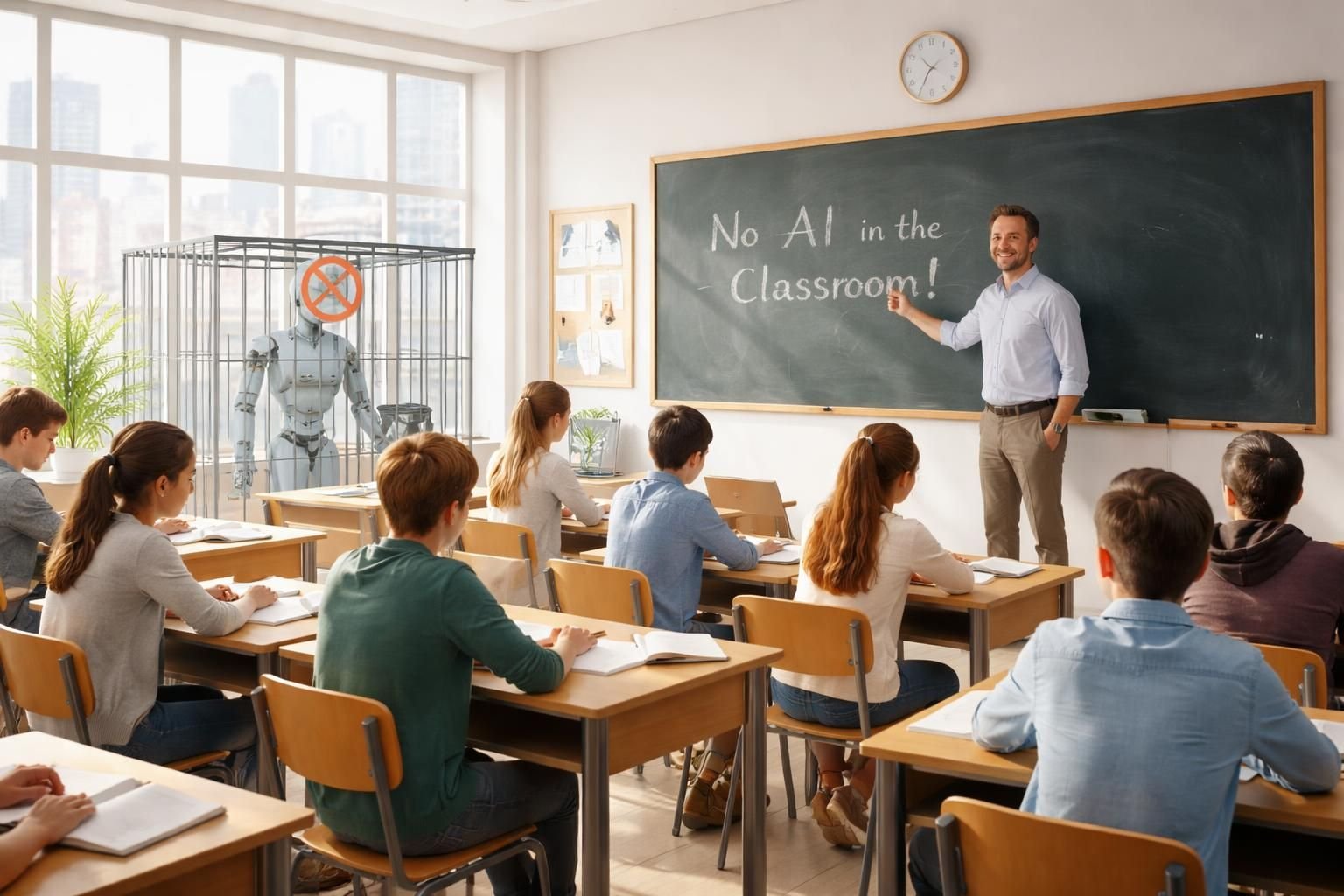 à new york, l'utilisation de l'intelligence artificielle est désormais interdite pour tous les élèves afin de préserver l'intégrité académique et encourager l'apprentissage authentique.